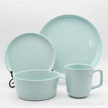 Noordse stijl huishoudelijk servies steengoed servies set